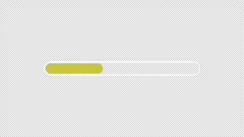 Minimalist progress bar animation on a black background Vídeos de archivo 334962853