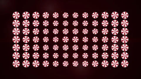Minimalist Red and White Dot Pattern Background for Modern Design Stock Footage 346005154