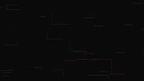 Minimalist Red Tech Lines Background 库存影片 341872241