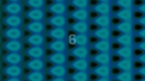 Minimalist repeating blue and teal geometric pattern background Video stock 342093300