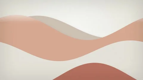 Minimalist rolling hills seamless loop motion background Stock-Footage 344318574