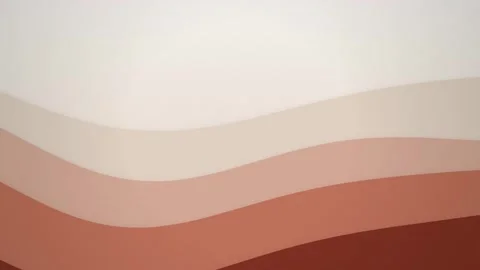 Minimalist rolling hills terrain seamless loop motion background Stock Footage 344318410