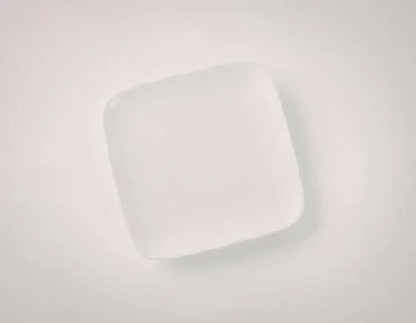 Minimalist rounded square corner design Stock Photos