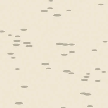 Minimalist scattered gray dots pattern on clean background illustration Stock Illustration