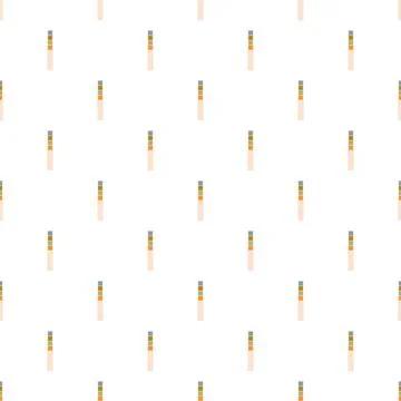 Minimalist seamless geometric pattern with colorful stripes Illustrazione stock
