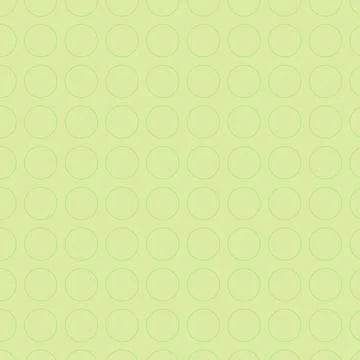 Minimalist seamless geometric pattern with green circle outlines on a lime .. Stock Illustration