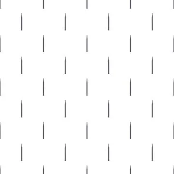 Minimalist seamless pattern with gray nail drill bits repeating Stock Illustration