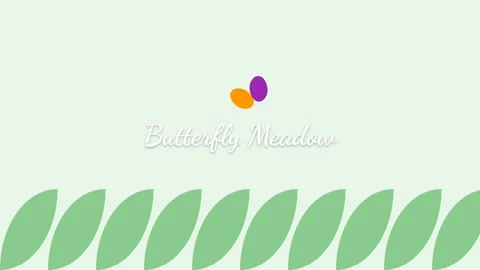 Minimalist seamless pattern of green meadow leaves, perfect spring nature b.. Stock Footage 336889394