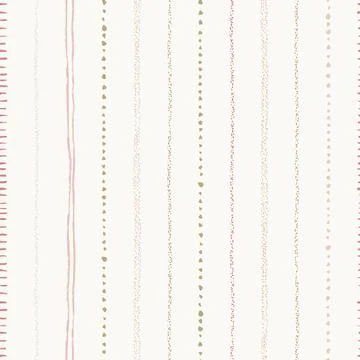 Minimalist Seamless Pattern With Hand Drawn Textured Lines In Neutral Earth.. Illustrazione stock