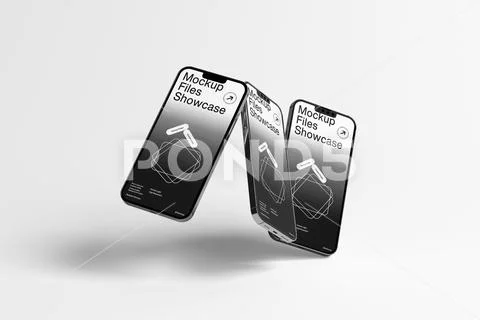 Minimalist Smartphone Mockup Presentation PSD Template