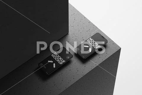 Minimalist Smartphone Mockup Showcase PSD Template