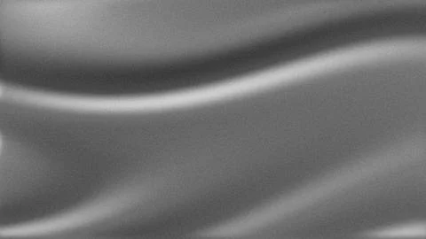 Minimalist smooth liquid background in silver and grey, soft grainy noise t.. Stock Illustration