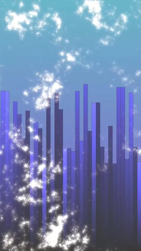 Minimalist Soft Light Motion Design - Elegant Abstract Pattern Stock Footage 325573296