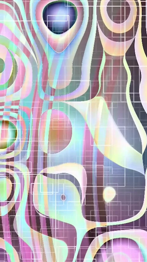Minimalist Soft Light Motion Design - Elegant Abstract Pattern Stock Footage 325586878