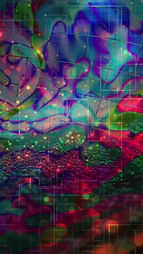 Minimalist Soft Light Motion Design - Elegant Abstract Pattern Video stock 325597503