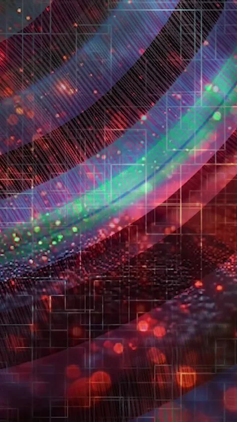 Minimalist Soft Light Motion Design - Elegant Abstract Pattern Video stock 325597623