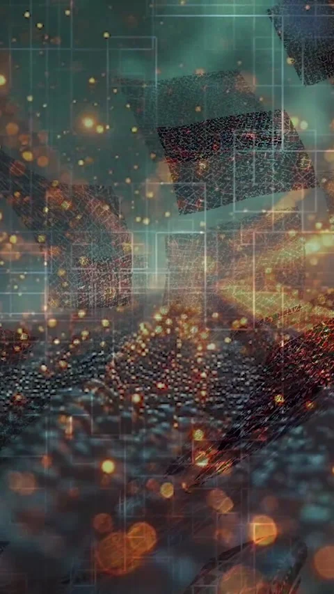 Minimalist Soft Light Motion Design - Elegant Abstract Pattern Stock Footage 325597640