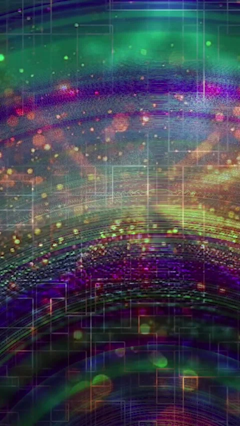 Minimalist Soft Light Motion Design - Elegant Abstract Pattern Stock Footage 325597710