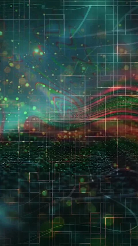 Minimalist Soft Light Motion Design - Elegant Abstract Pattern Video stock 325597807