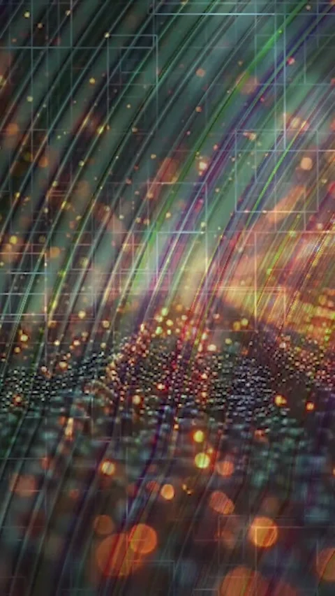 Minimalist Soft Light Motion Design - Elegant Abstract Pattern Stock Footage 325597811