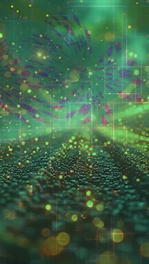 Minimalist Soft Light Motion Design - Elegant Abstract Pattern Stock Footage 325598091
