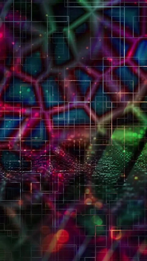 Minimalist Soft Light Motion Design - Elegant Abstract Pattern Stock Footage 325598345