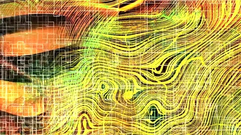 Minimalist Soft Light Motion Design - Elegant Abstract Pattern Stock Footage 325840833
