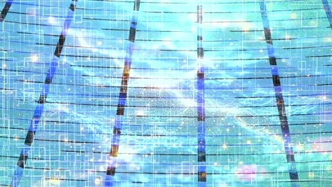 Minimalist Soft Light Motion Design - Elegant Abstract Pattern Stock Footage 325850335