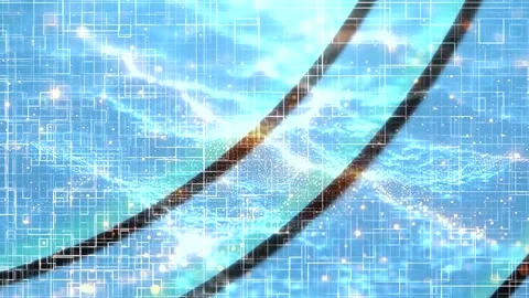Minimalist Soft Light Motion Design - Elegant Abstract Pattern Stock Footage 325851065