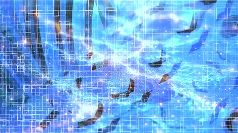 Minimalist Soft Light Motion Design - Elegant Abstract Pattern Stock Footage 325851206