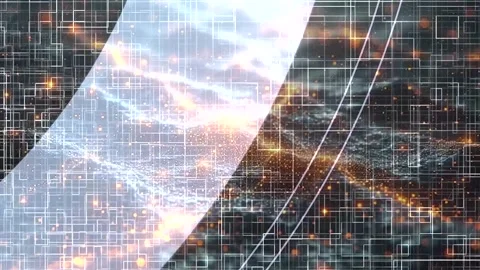 Minimalist Soft Light Motion Design - Elegant Abstract Pattern Video stock 325851462