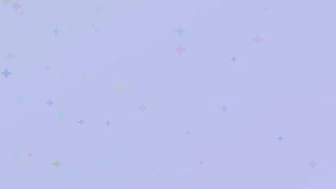 Minimalist soft pastel lavender background featuring colorful twinkling fou.. Stock Illustration