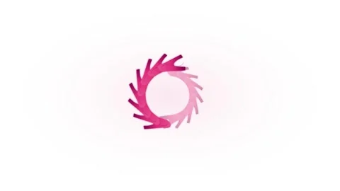 Minimalist soft pink gradient background stock footage 動画素材 346158157