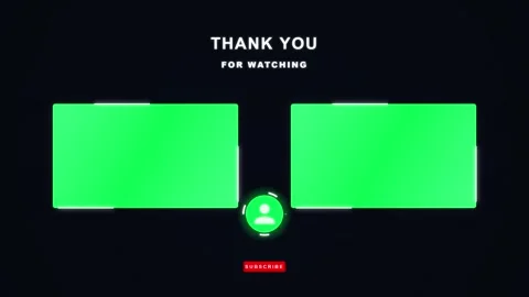 Minimalist solid black video end screen background Stock Footage 345182270