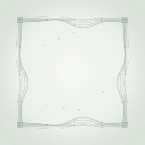 Minimalist Square Frame with Subtle Texture and Speckles Video stock 346281228