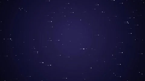 Minimalist Star Drift Animation Over Deep Purple Gradient Space Background Stock Footage 335909378