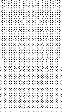 Minimalist stippling dot pattern creates modern texture art. Stock Illustration
