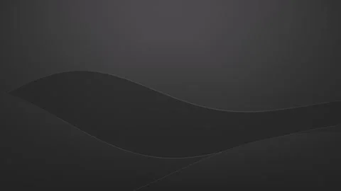 Minimalist stylized landscape with layered rolling hills and sand dunes Stock Footage 342216234
