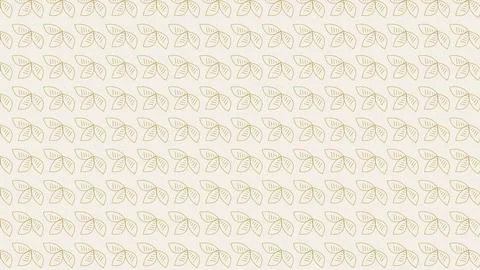 Minimalist stylized leaf pattern design Stock Illustration