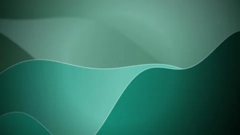Minimalist stylized rolling hills create a gentle parallax effect Stock Footage 340877467