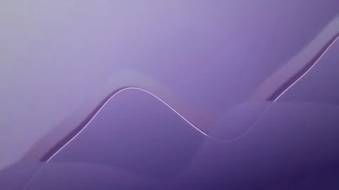 Minimalist stylized wave contours flow in a seamless loop Stock Footage 341490421