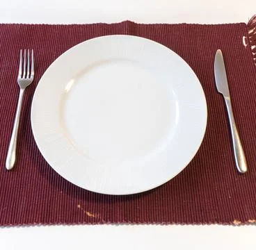 Minimalist table fit Stock Photos