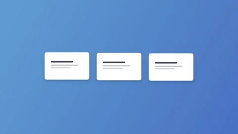 Minimalist Task Management Cards Animation Agile Workflow and Project Planning U Stock Footage 346749859