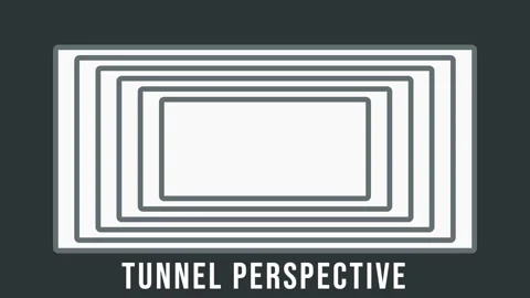 Minimalist tunnel perspective background template for modern corporate vide.. Stock Footage 337655723