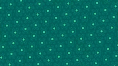 Minimalist turquoise polka dot background. Vibrant dotted pattern for modern Stock Illustration