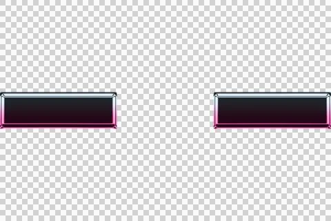 Minimalist of two dark rectangular frames on a pink background transparent Illustrazione stock