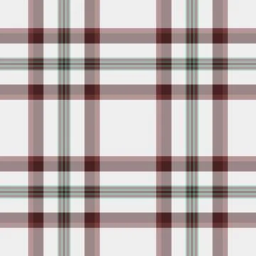 Minimalist vector check fabric, linear seamless background pattern. Drawing.. Stock Illustration