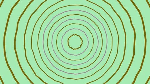 A minimalist vector illustration consisting of hand-drawn style concentric .. Stock Illustration