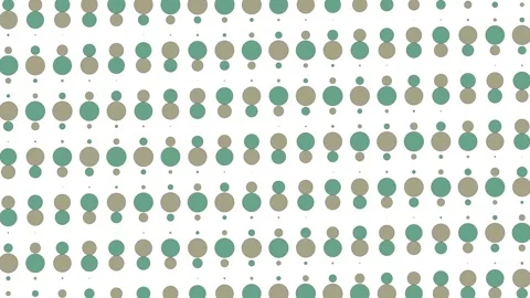 Minimalist Vertical Dotted Stripes Pattern on white background.  스톡 동영상 288186887