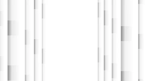 Minimalist vertical gray lines moving on white background. 4K Stock Footage 341847680